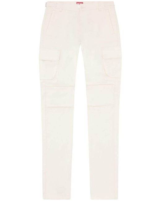 Pantalon P-Argym à poches cargo DIESEL pour homme en coloris White