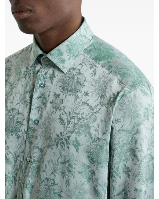 Camicia di Etro in Blue da Uomo