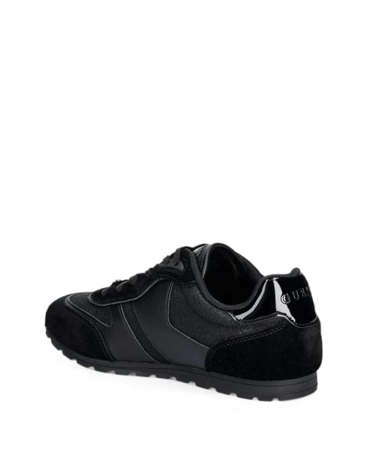 Guess Black Tyrah Suede Sneakers