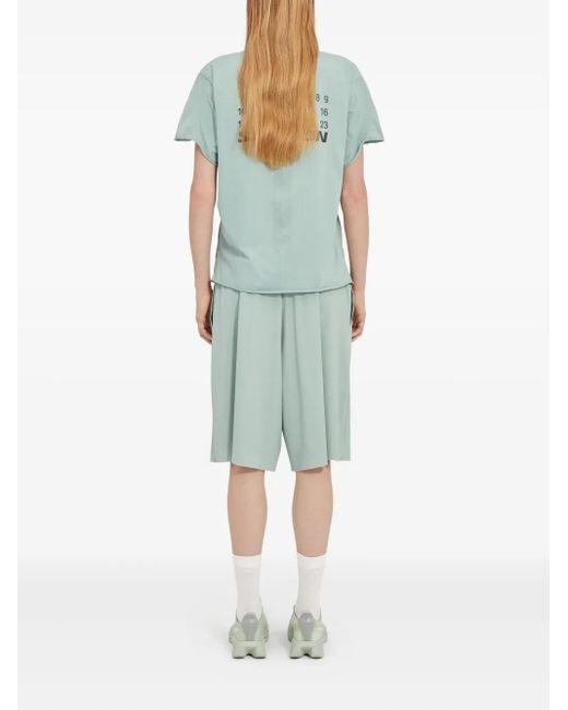 MM6 MAISON MARGIELA X SALOMON Green X Salomon Logo-Print T-Shirt