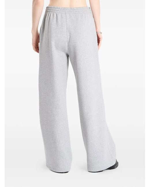Adidas White Essentials Track Pants