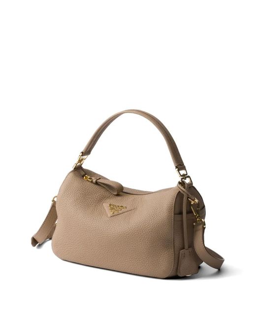 Borsa A Spalla di Prada in Brown