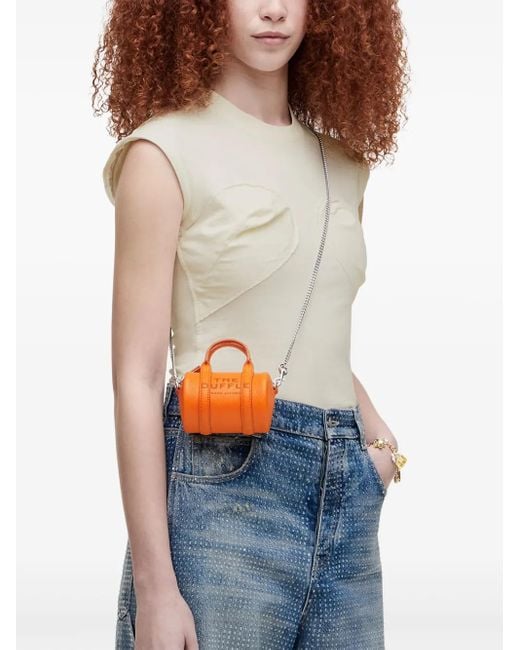 Marc Jacobs The Nano Duffle Crossbody Bag in Orange | Lyst