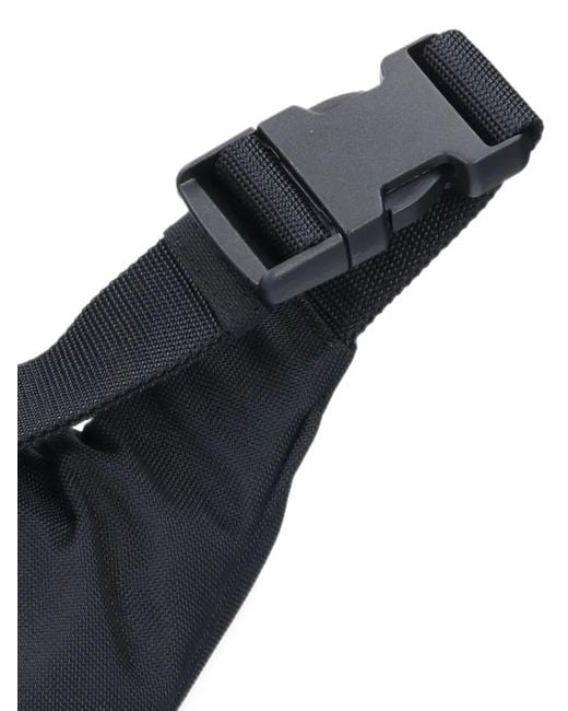 Balenciaga Blue Explorer Logo-Patch Belt Bag for men