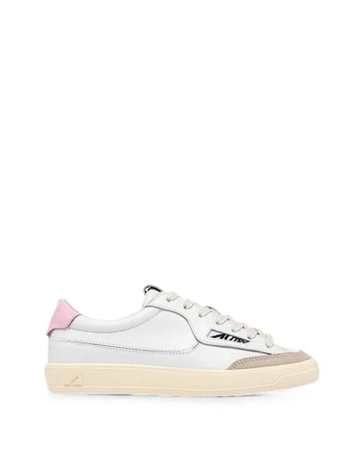 Autry White Windscape Low Sneakers