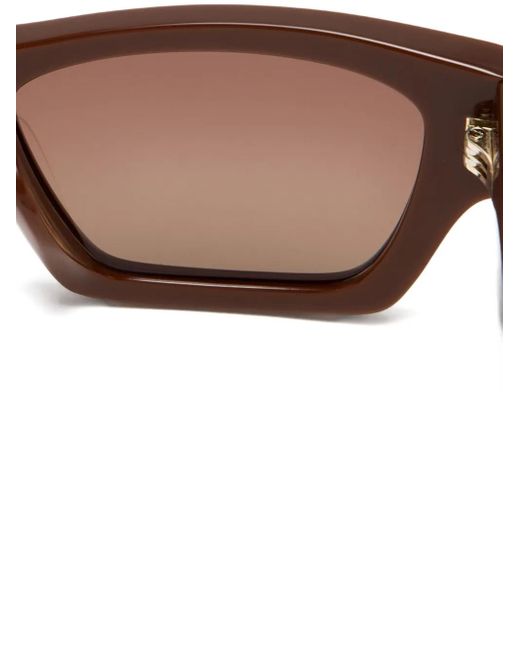 Occhiali Da Sole Cat-Eye di Tory Burch in Brown