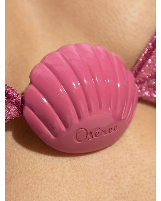 Oseree Pink Shade Bikini Set