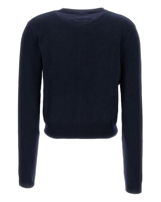 Lisa Yang Blue Buttoned Cardigan