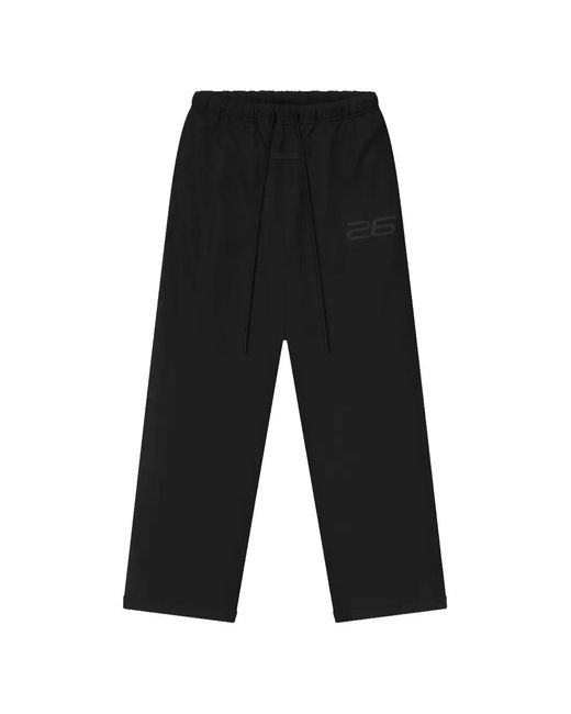 Fear Of God Black Lounge Track Pants for men