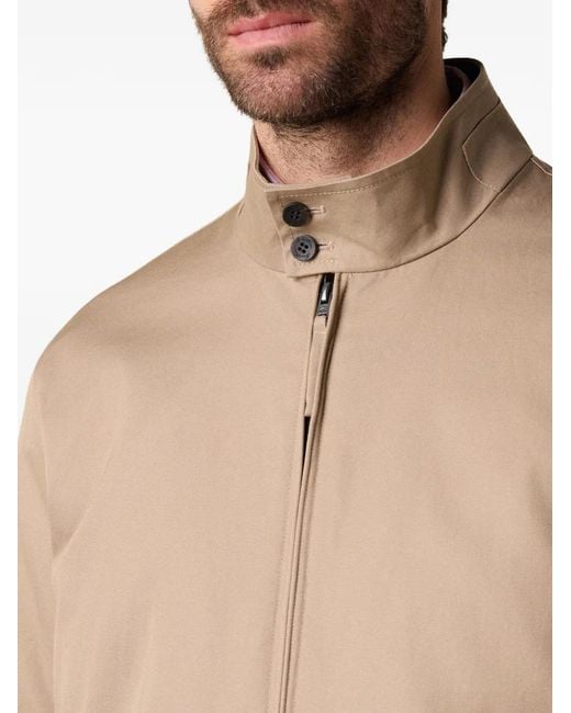 Brooks Brothers Natural Harrington Bomber Jacket for men