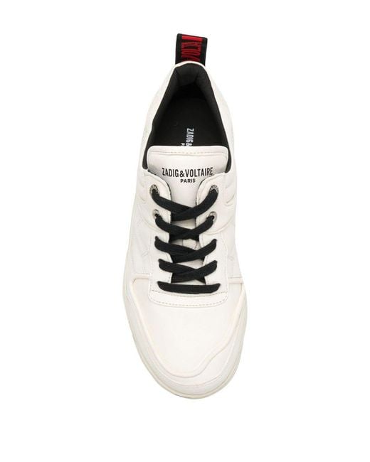 zadig and voltaire blaze sneakers