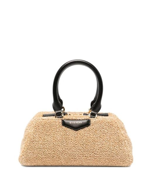 Givenchy Natural Mini Sac Porté Épaule Antigona Zippé