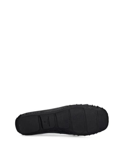 Vagabond White Mika Snake-Effect Loafers
