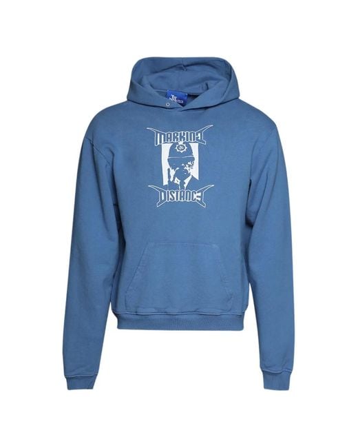 Sudadera Mood Con Capucha Marking Distance de hombre de color Blue