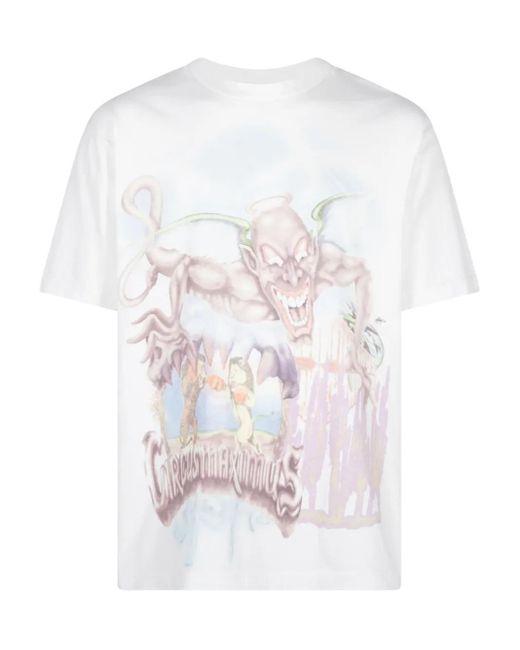Travis Scott Utopia Tour T-Shirt in White für Herren