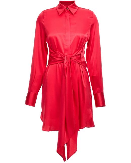 Le twins Cervia シャツドレス Red