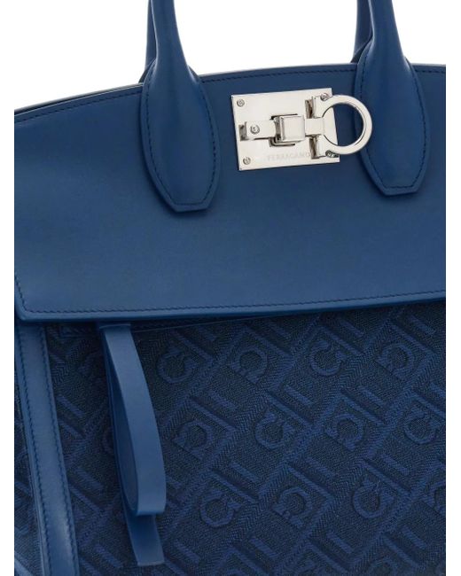 Ferragamo Studio Soft ハンドバッグ Blue