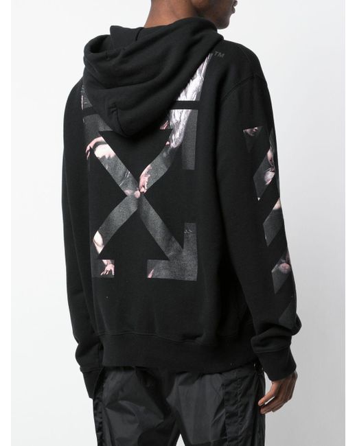 off white caravaggio angel hoodie