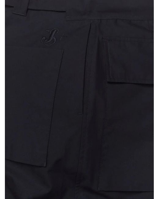 Jil Sander Black Belted Pocket Trousers