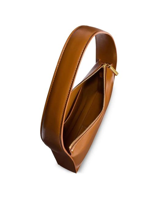 Khaite Brown Lori Squared Bag