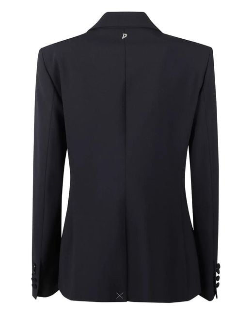 Dondup Blue Button Blazer