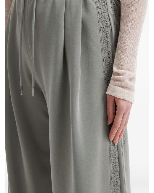 Pantalones Con Cordones En La Cintura B+ AB de color Gray