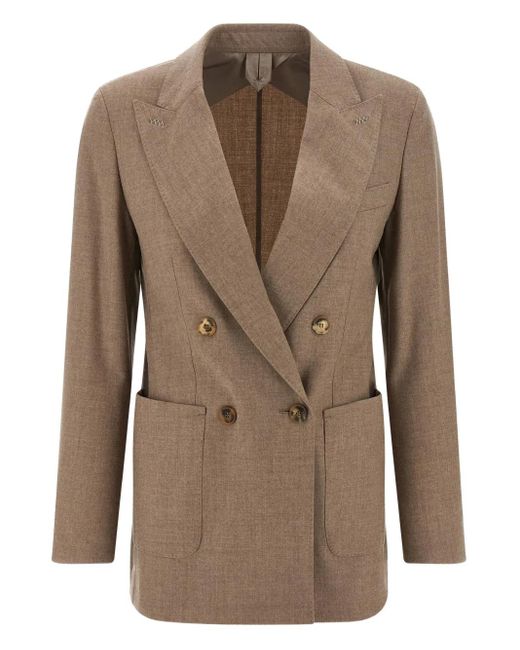 Max Mara 'harald' Blazer in het Brown