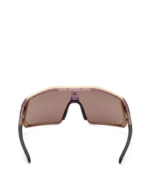 Adidas Natural Geometric-Frame Sunglasses for men