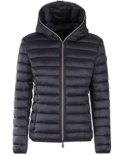 Save The Duck Blue Daisy Puffer Jacket