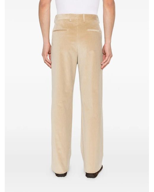 Tagliatore Natural Corduroy Trousers for men