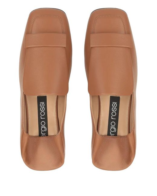 Sergio Rossi Brown Sr1 Slippers