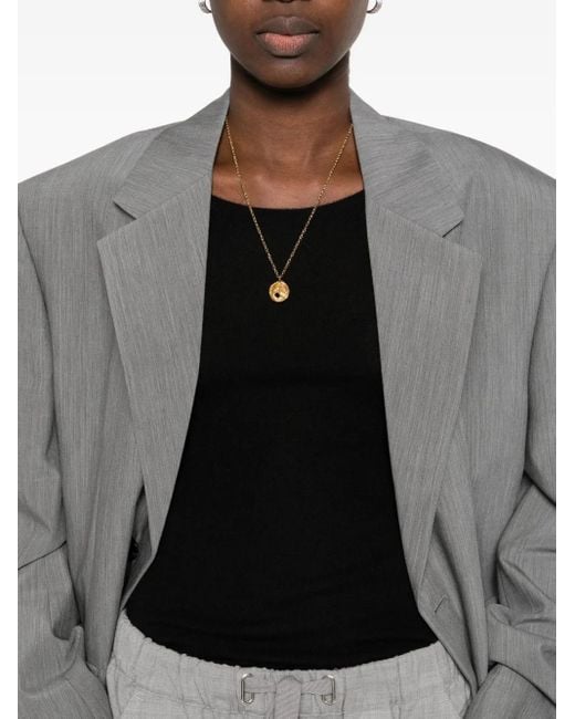 Eric Bompard Black Crew-Neck Sweater