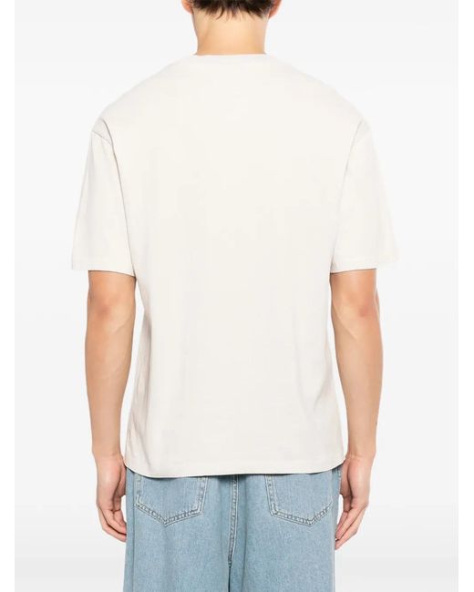 Melt White Eagle Graphic T-Shirt for men