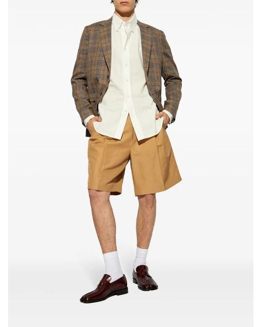 Givenchy Natural Knee-Length Tailored Shorts for men