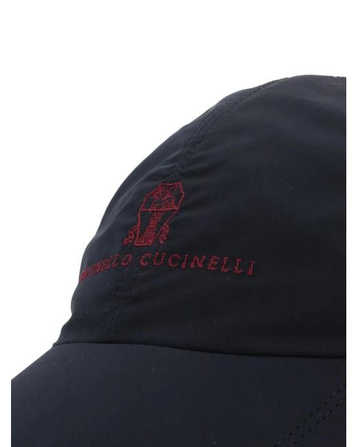 Brunello Cucinelli Blue Caps for men