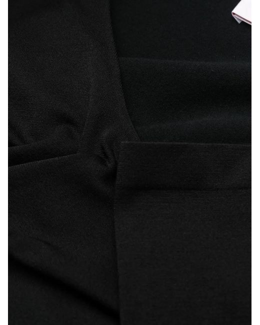 Falke Black Three-Quarter Sleeve Bodysuit