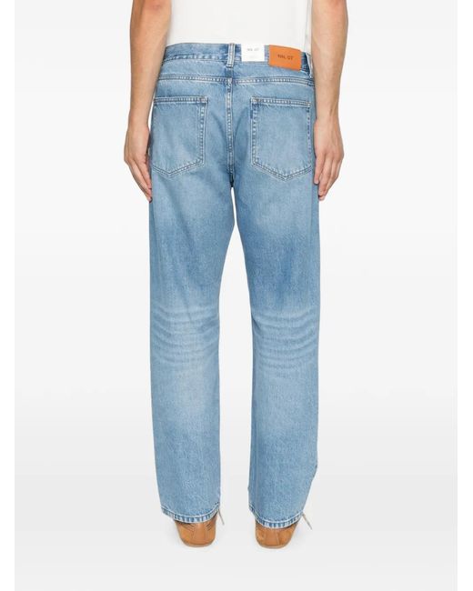NN07 Blue Otis 1882 Belt-Loop Jeans for men