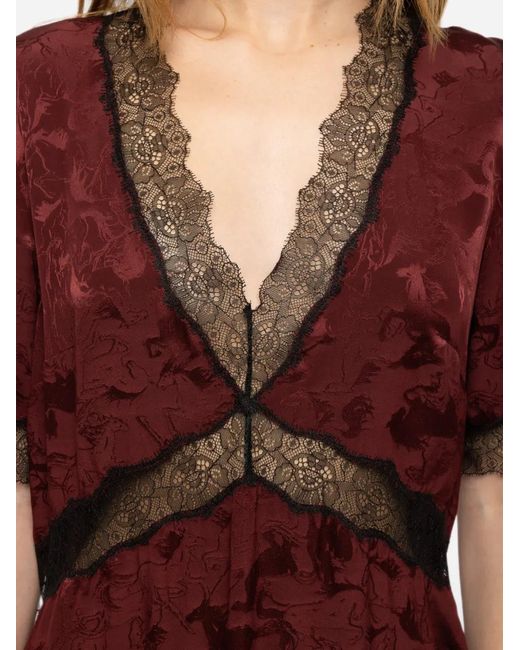 Zadig & Voltaire Redoxal Horse-Jacquard Dress