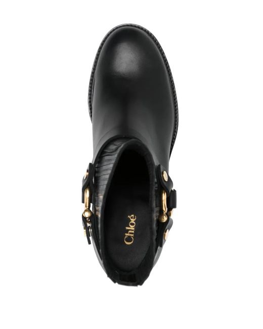 Chloé Black Dakota Boots