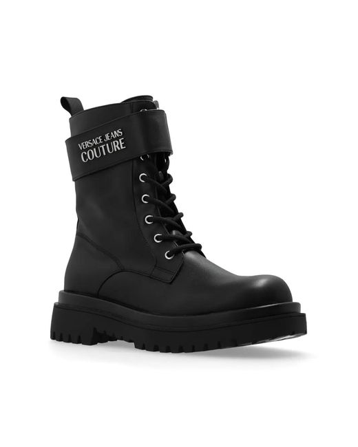 Versace Jeans Couture Black Boots
