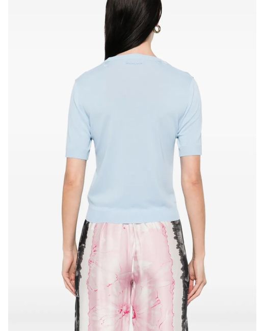 ERMANNO FIRENZE フローラル Tシャツ Blue