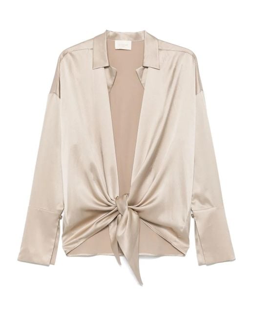 Danamé Natural Satin Blouse