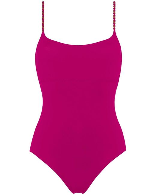 Eres Pink Carnaval Twisted-straps Swimsuit