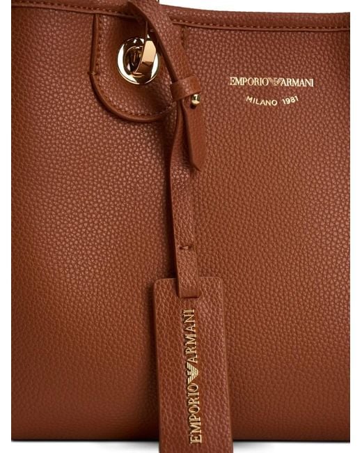 Emporio Armani Brown Myea Tote Bag