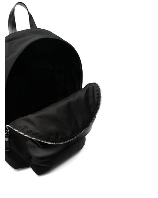 Jil Sander Black Backpack With Logo for men