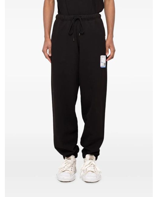 in・stru(men-tal) Black Drawstring-Waist Track Pants for men
