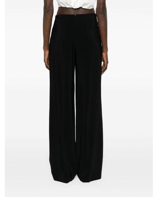 Stella McCartney Black Broderie-anglaise Tailored Trousers