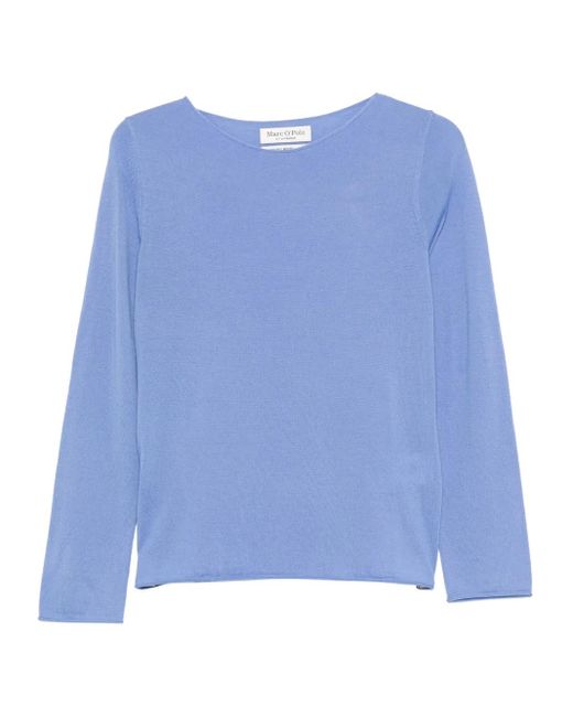 Marc O' Polo Blue Long-Sleeve Top