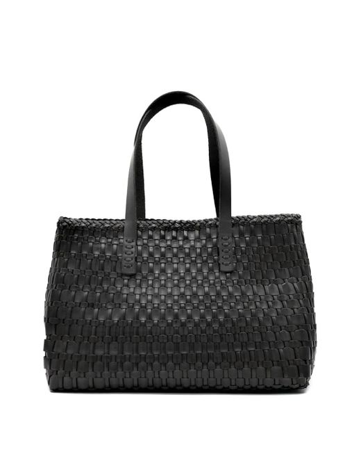 Dragon Diffusion Salvage Woven Leather Shoulder Bag in Black | Lyst UK