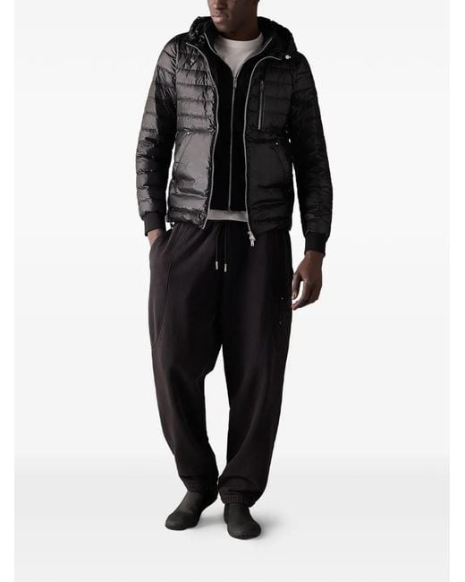 Moose Knuckles Black Doudoune Cloud Walker En Duvet for men